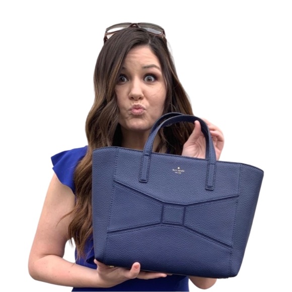 kate spade Handbags - Kate Spade Bridge Place Francisca Tote - French Navy